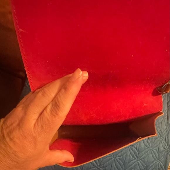 CHRISTIAN DIOR *Vintage 1960’s * LEATHER BAG - Picture 3 of 4